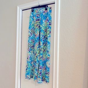 Womens Lilly Pulitzer wide leg palazzo pants. Excellent condition.